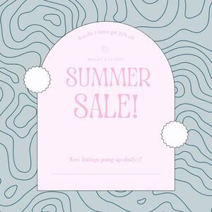 Summer Sale!!